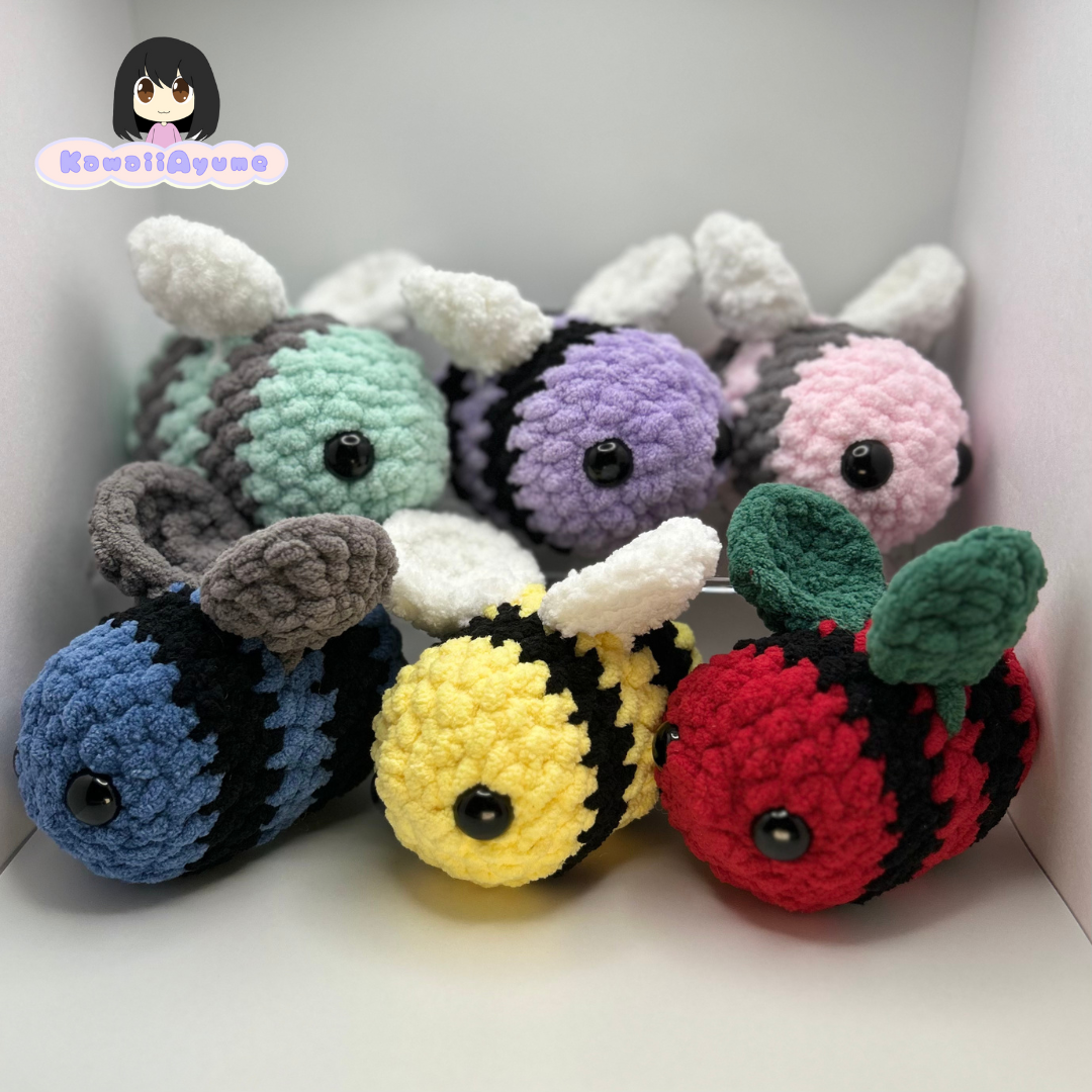 Teacup Bee Crochet Plush – Hey Meeko